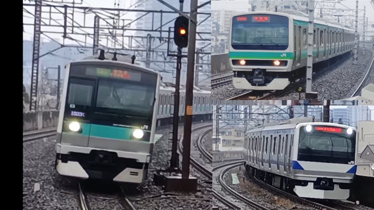 亀有駅にて常磐線各種を撮影【鉄道の記録#90】