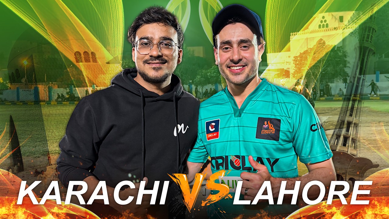 Karachi Ke Baray Tournament Mein Lahore Ki Tagri Team Samne Agai !! 😍