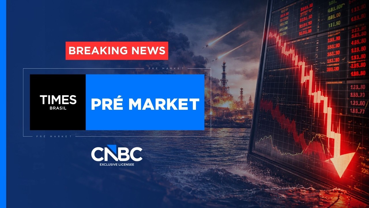 BREAKING NEWS: GUERRA EUA E ISRAEL x IRÃ DERRUBA MERCADOS | PRÉ MARKET - 04/03/2026