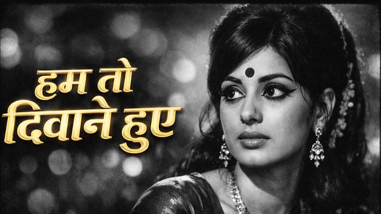 हम तो दिवाने हुए यार   | Old Hindi Romantic Song ❤️ Heart Touching 60s-70s Vibe Love Song 💞