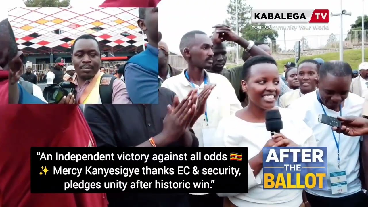 Mercy Kanyesigye (IND) Declared National Female Youth MP 2026–2031 | Speaks at Hoima City Stadium