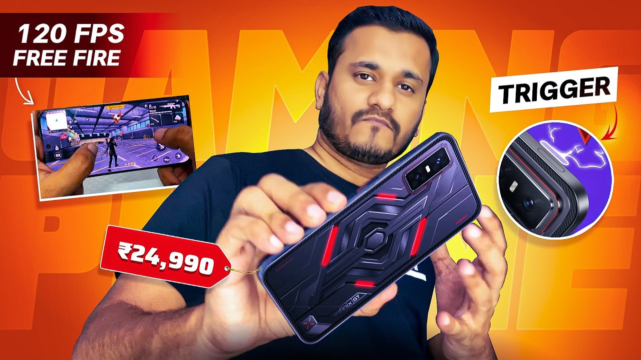 Infinix GT 30 Pro Unboxing & 120 FPS FF 🔥 Test Best Gaming Phone for Free Fire Headshot Sensitivity