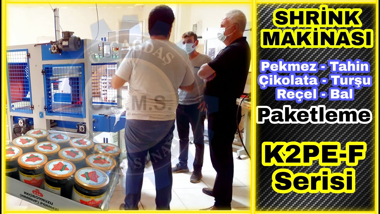 Shrink makinesi | Pekmez Paketleme | Shrink makinası