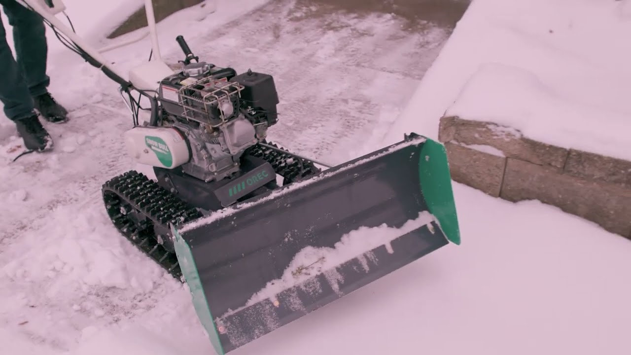 The Advantage of a Compact Snow Pusher