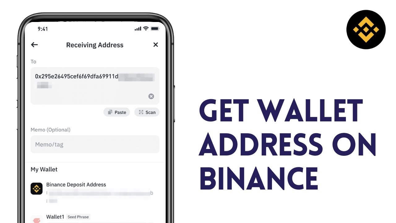 How to Get Wallet Address on Binance
