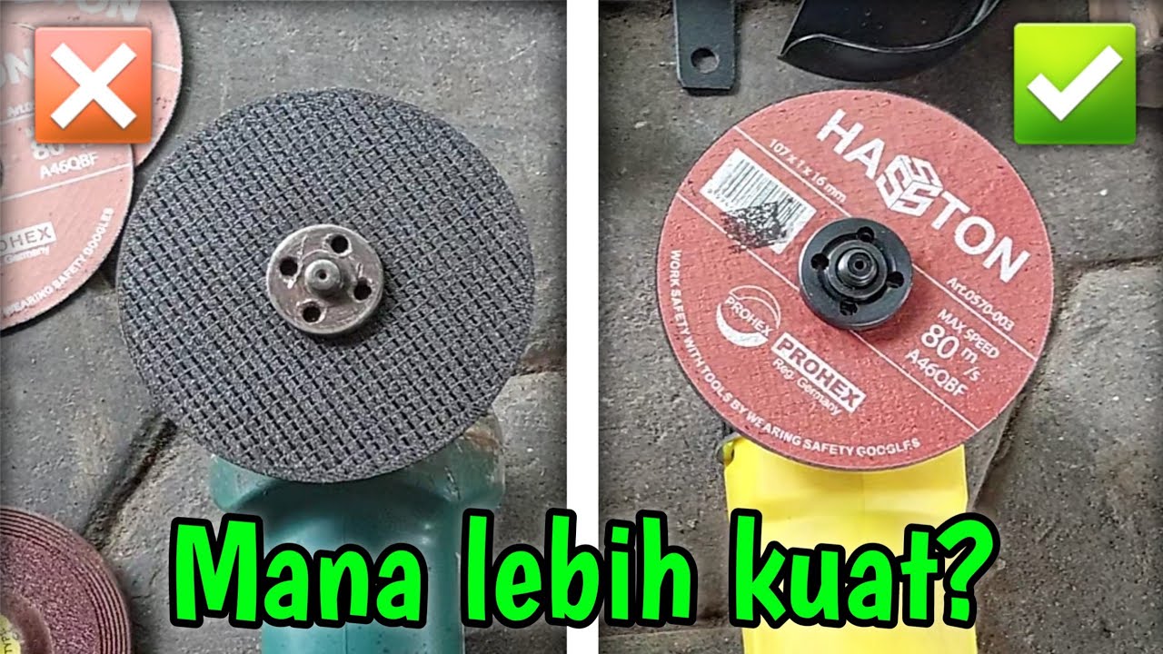Cara pasang mata gerinda potong besi #KakexChannel