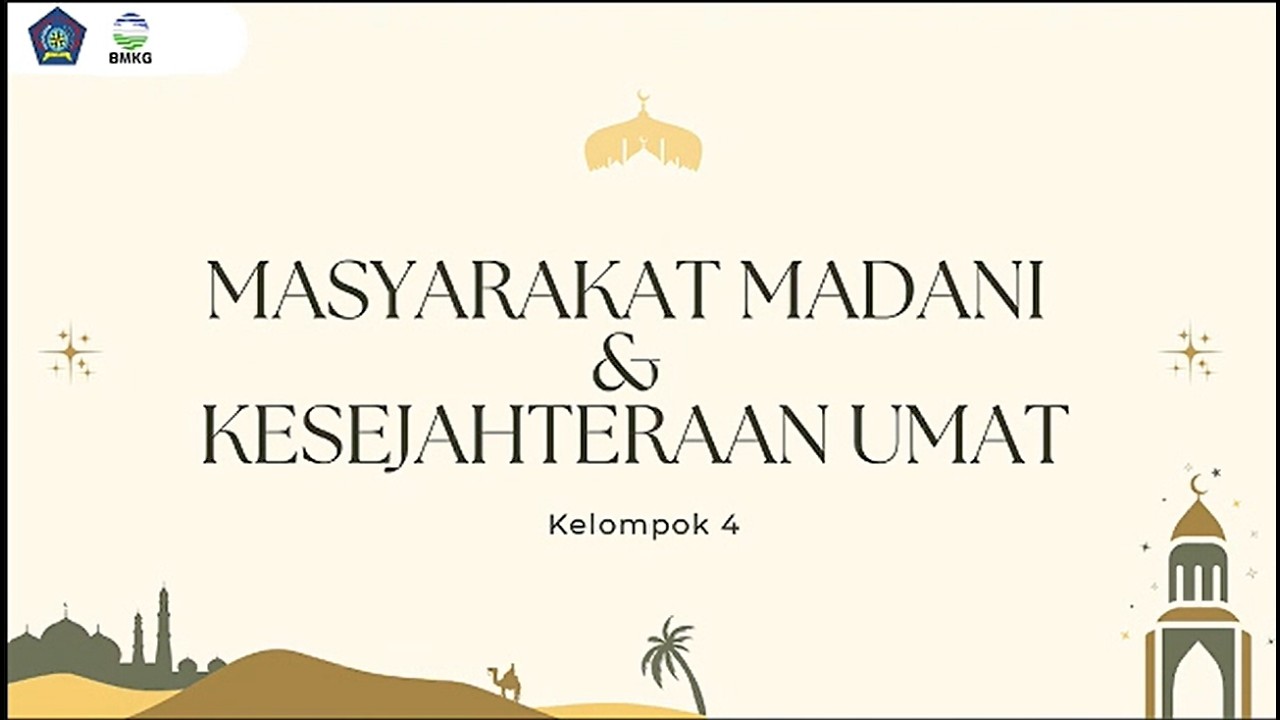 Kelompok 4 Masyarakat Madani & Kesejahteraan Umat Modul 9 | Instrumentasi 1C