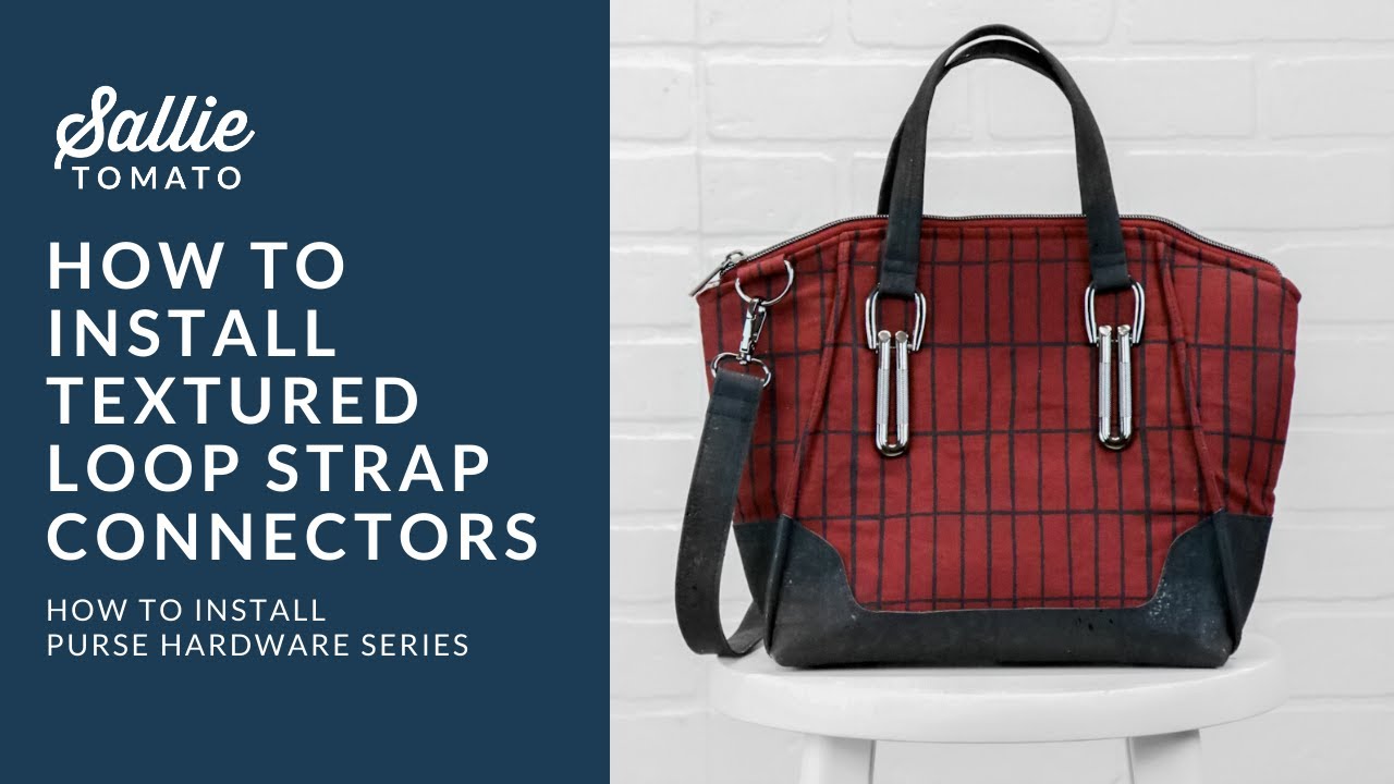 Textured Loop Strap Connectors Tutorial