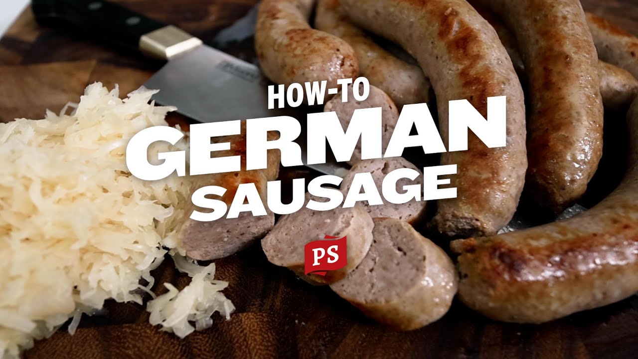 How to Make German-Style Sausage | Traditional German Sausage