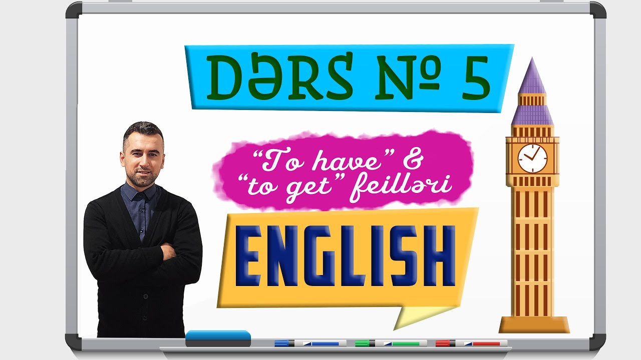 İngilis dili / video dərs #5 ( 
