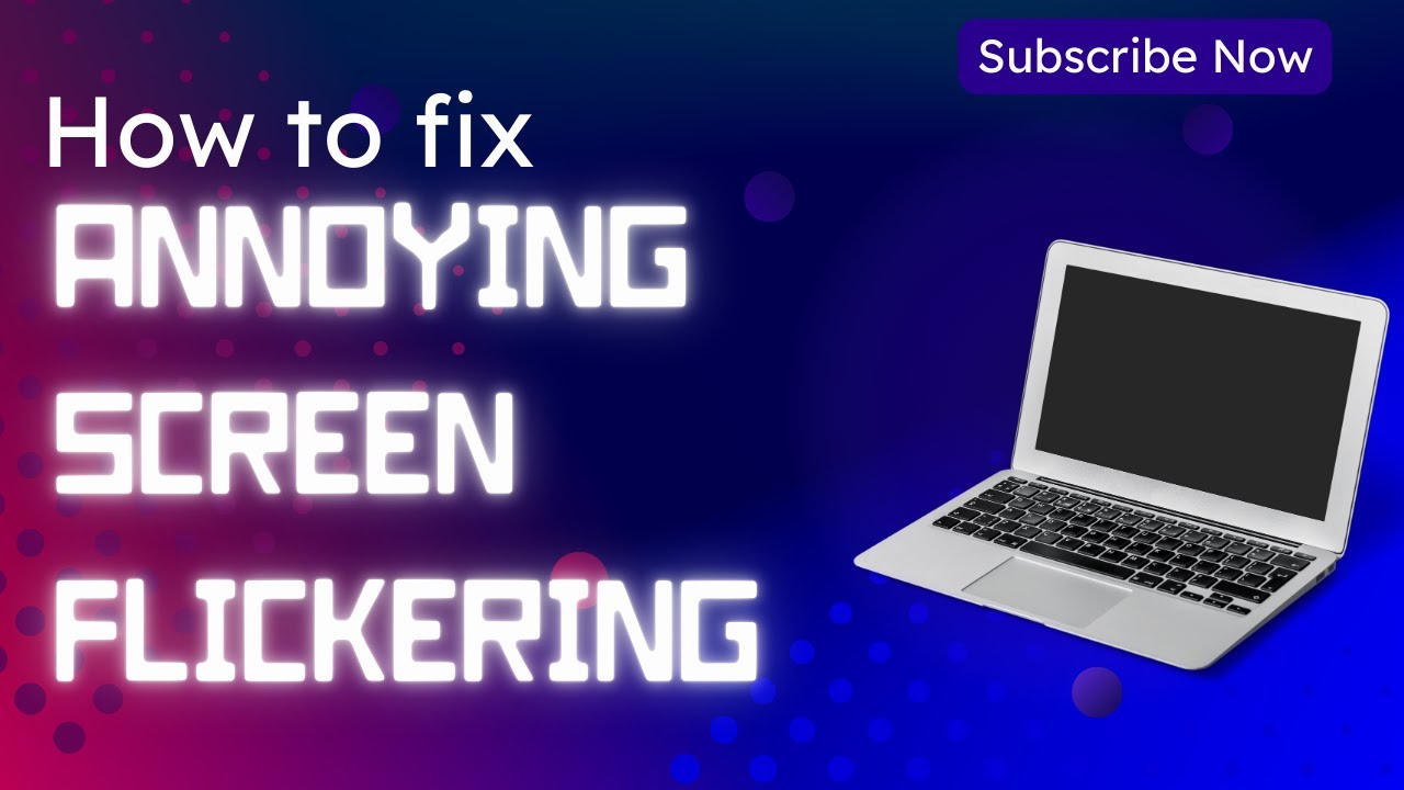 Solution to Screen Flickering to Mouse Clicks in full screen Games!