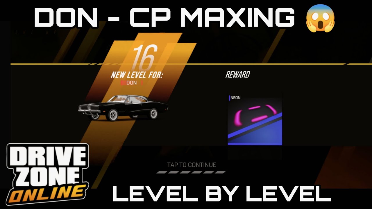 DZO | Don CP Maxing, Level by level ! @DriveZoneOnline #drivezoneonline @whenmafiaplays 