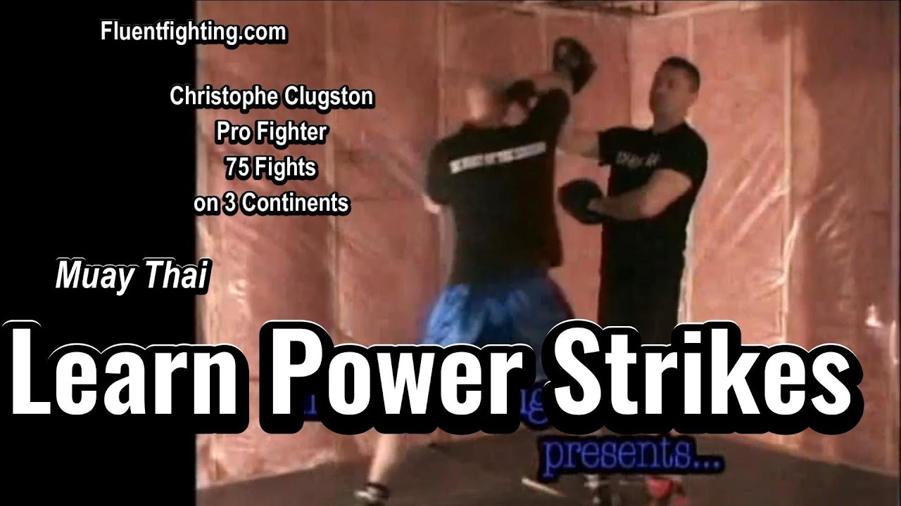 Learn the Art of K.O. Power Strikes from Christophe Clugston Pro Fighter: 75 Fights, 3 Continents