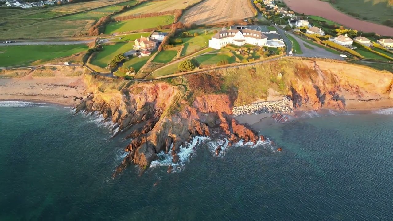 Thurlestone Beach Drone video Sept 2026   4K