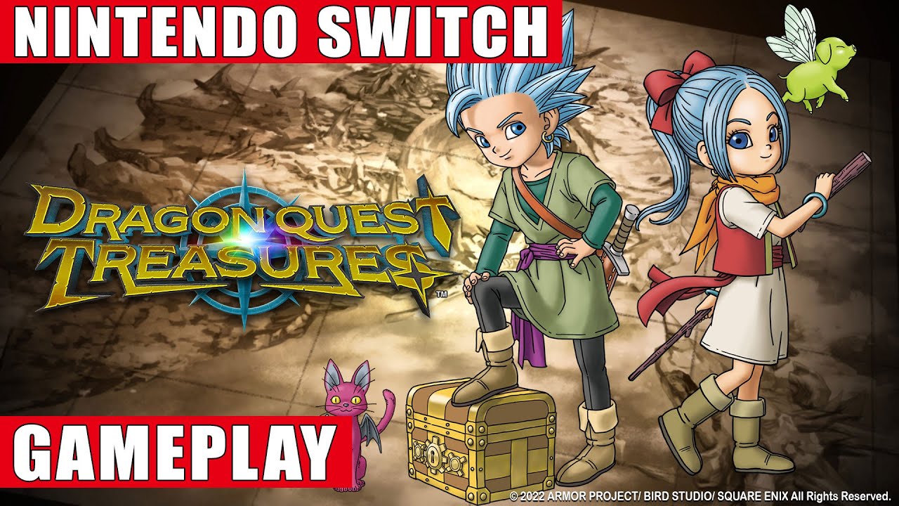 Dragon Quest Treasures Nintendo Switch Gameplay