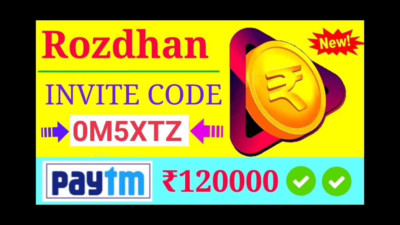 ROZDHAN REFER CODE 2021| OM5XTZ ...