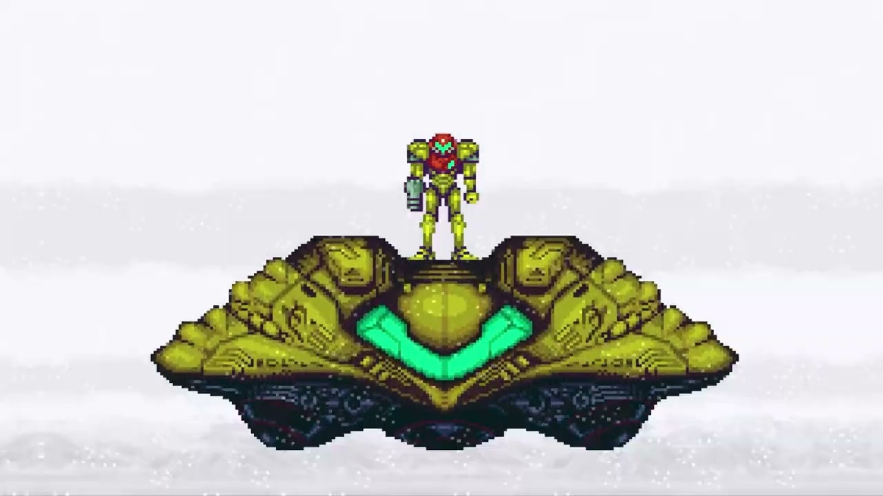 Planet Zebes Rain Ambience (w Ship Hum) - Super Metroid