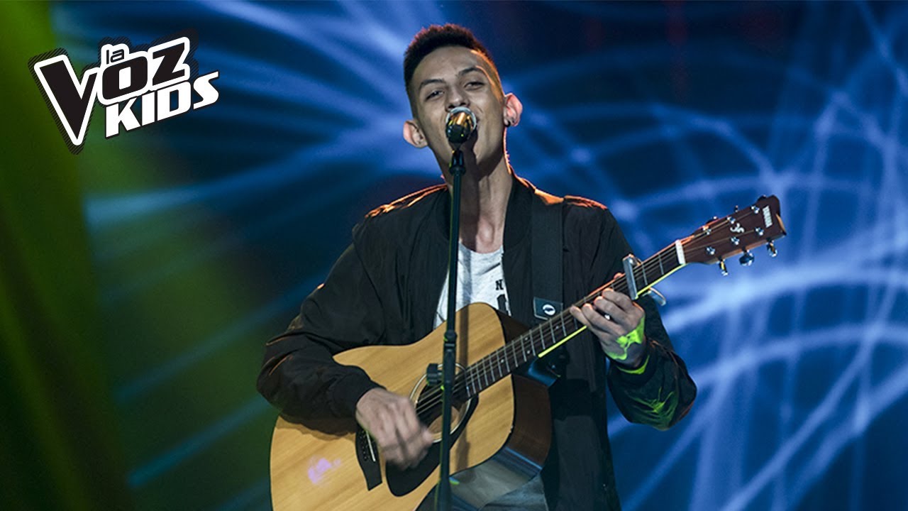 Esteban canta Cásate Conmigo - Audiciones a ciegas | La Voz Kids Colombia 2018