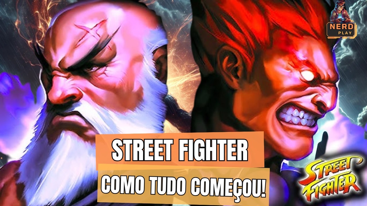 A VERDADEIRA ORIGEM DE STREET FIGHTER: O INÍCIO DE UMA LENDA!
