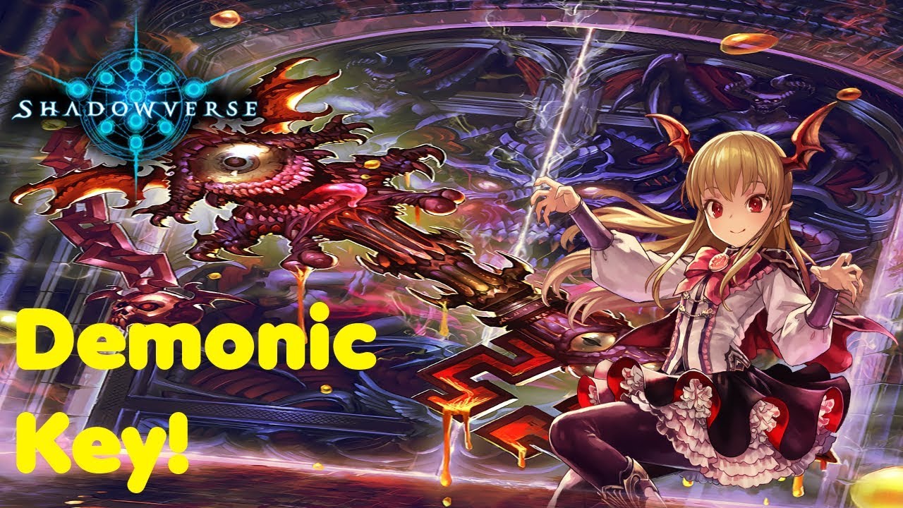 Shadowverse &ndash; Demonic key Bloodcraft deck!