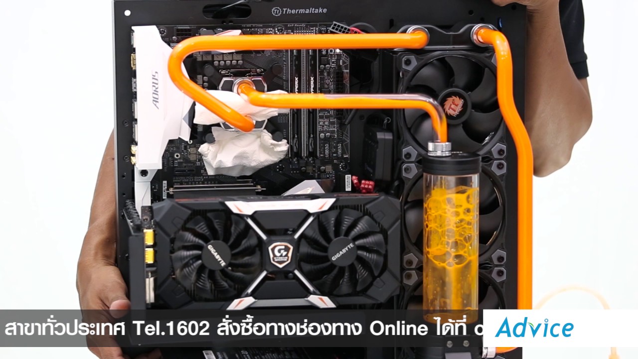Water Cooling Basic : EP06 วิธีการเติมน้ำ Coolant เข้าไปในระบบ