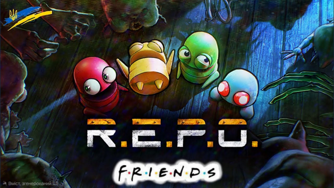R.E.P.O. кооп з друзями + Модами №2