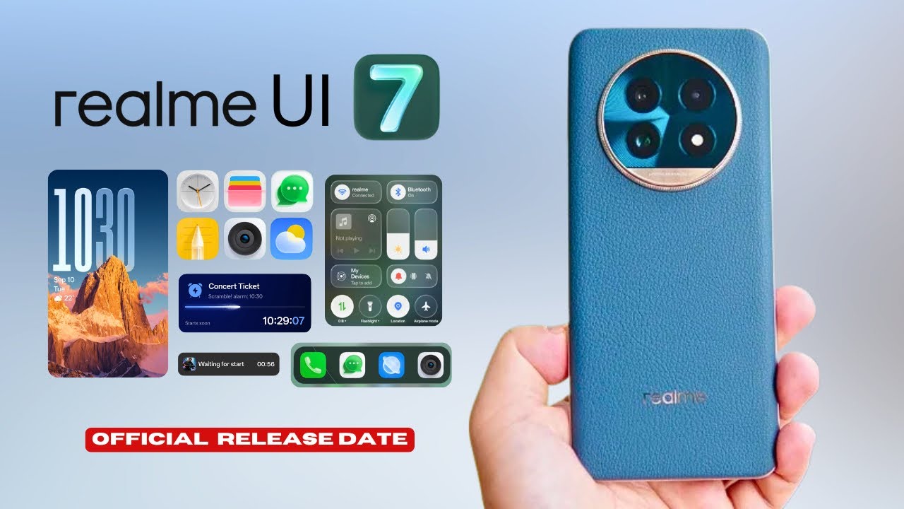 Realme 13 Pro Plus Android 16 Realme UI 7 Official Update