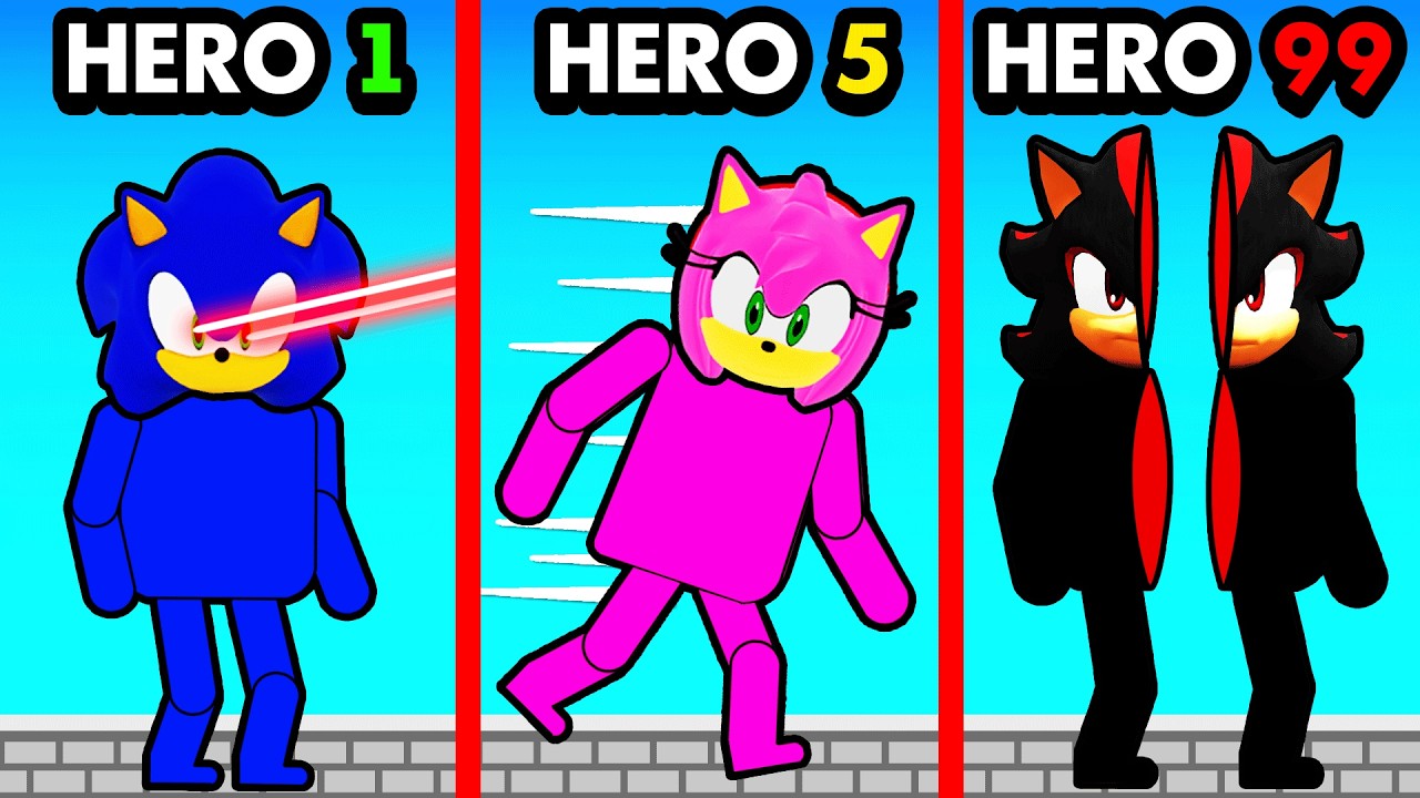 Upgrading SONIC SUPER HEROES