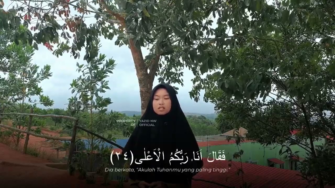 Murattal Merdu Q.S An-Nazi'at: 1-46 | Fitriyana Husna | Irama Nahawand