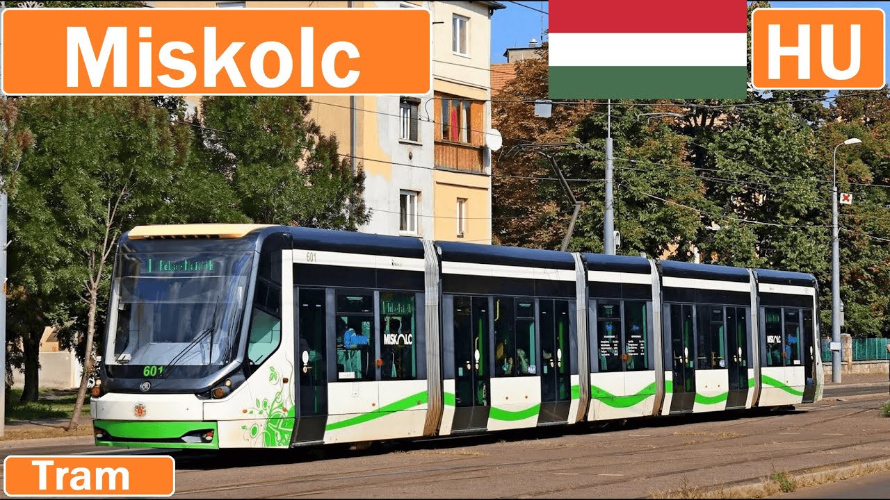 🇭🇺 MISKOLC TRAMS 2021 | Villamos Miskolcon【4K】