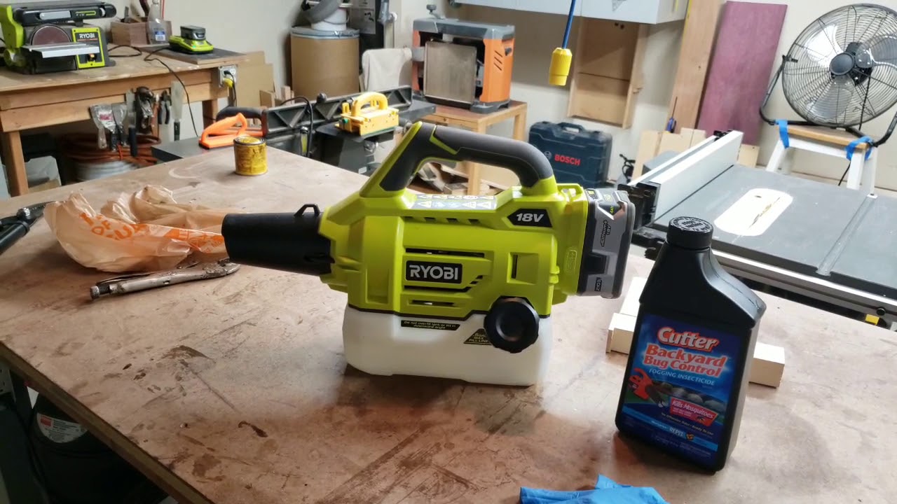 Ryobi 18 volt Cordless Fogger (2nd Review)