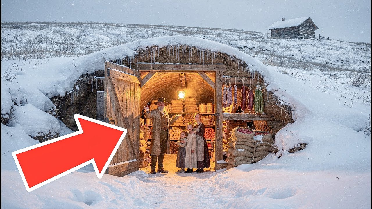 Everyone Laughed at the Tunnel He Buried His Family In… Until They Started Freezing.