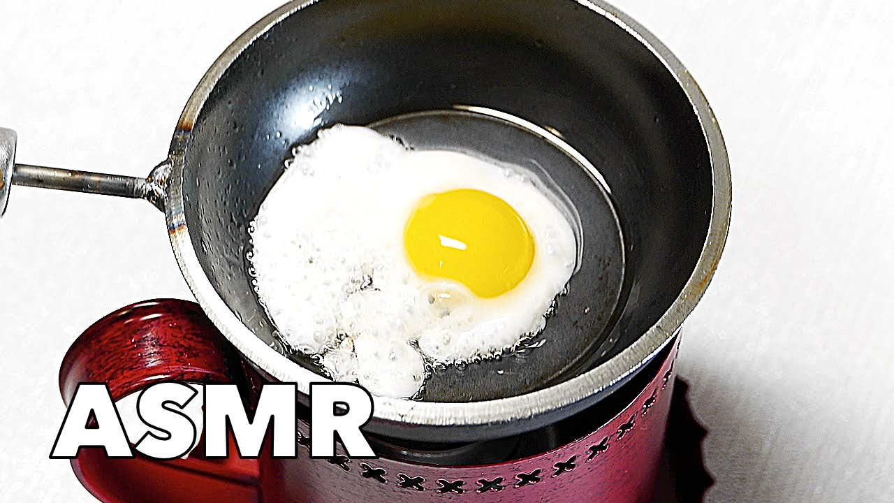 ASMR Mini Kitchen - Fried Eggs and Boiled Eggs | BE CAREFUL WITH FIRE!!!