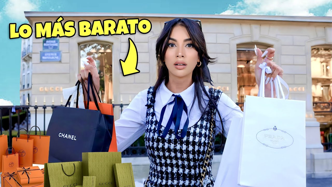 COMPRE LO MÁS BARATO EN LAS TIENDAS MÁS CARAS DEL MUNDO  *pase pena 😭* | Claudipia