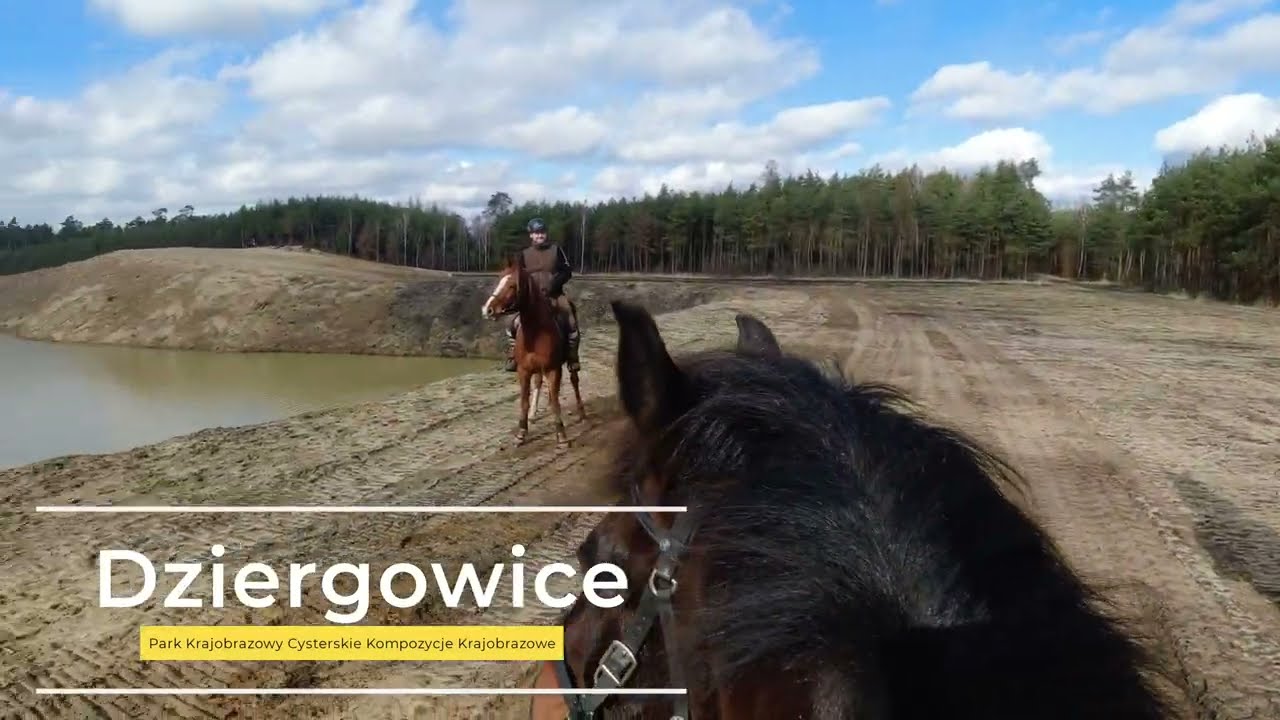 Dziergowice  konno - Park Krajobrazowy Cysterskie Kompozycje Krajobrazowe Rud Wielkich