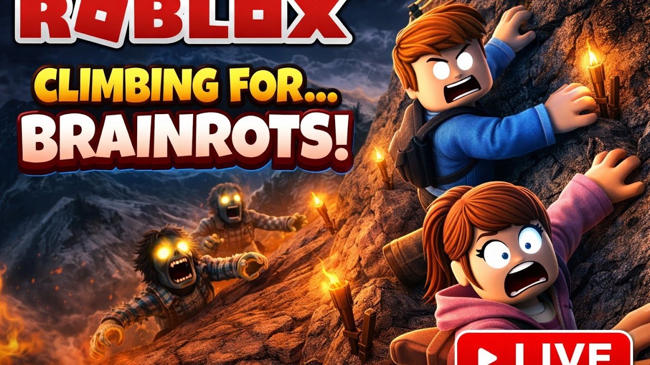 🔥 Welcome to Roblox Climbing for Brainrots LIVE 🔥