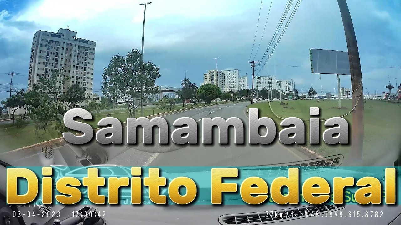 Samambaia DF  Passeio de Carro em 21 01 2023