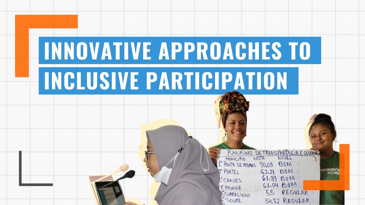 Innovative approaches to inclusive participation | Transparency International