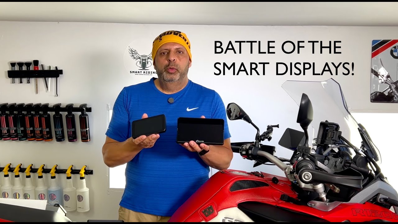 BATTLE OF THE BMW  MOTORRAD WONDERWHEEL SMART DISPLAYS! CHIGEE VS CARPURIDE!