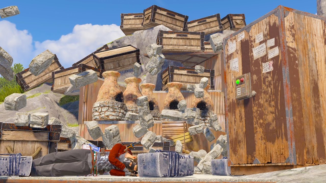 их скальное основание разрушилось...