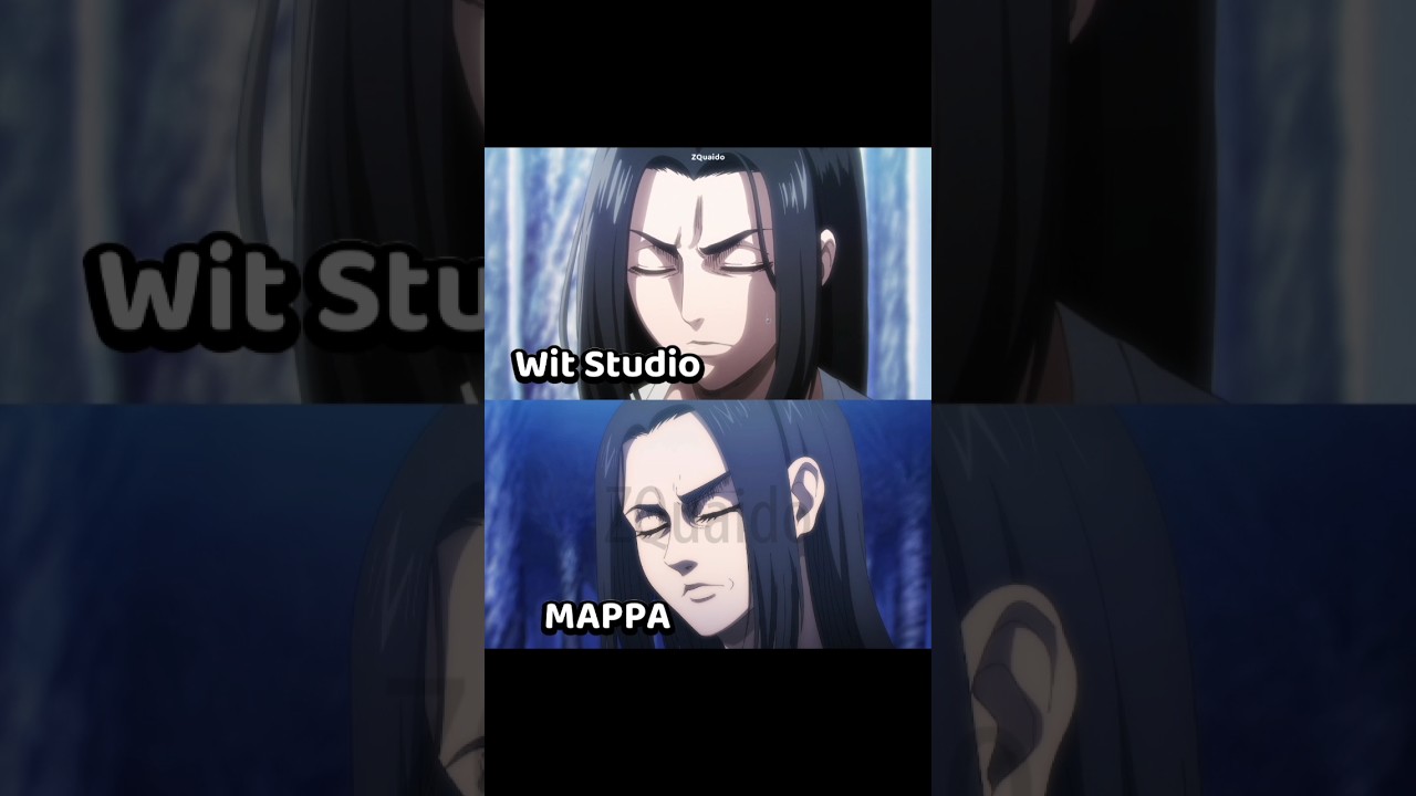 The blue Underground Chapel, Wit Studio vs MAPPA #anime #shorts #aot