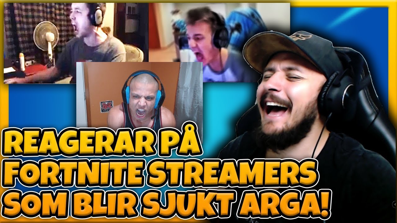 FORTNITE STREAMERS SOM  BLIR SJUKT ARGA *D&Ouml;R AV GARV HAHAHA*