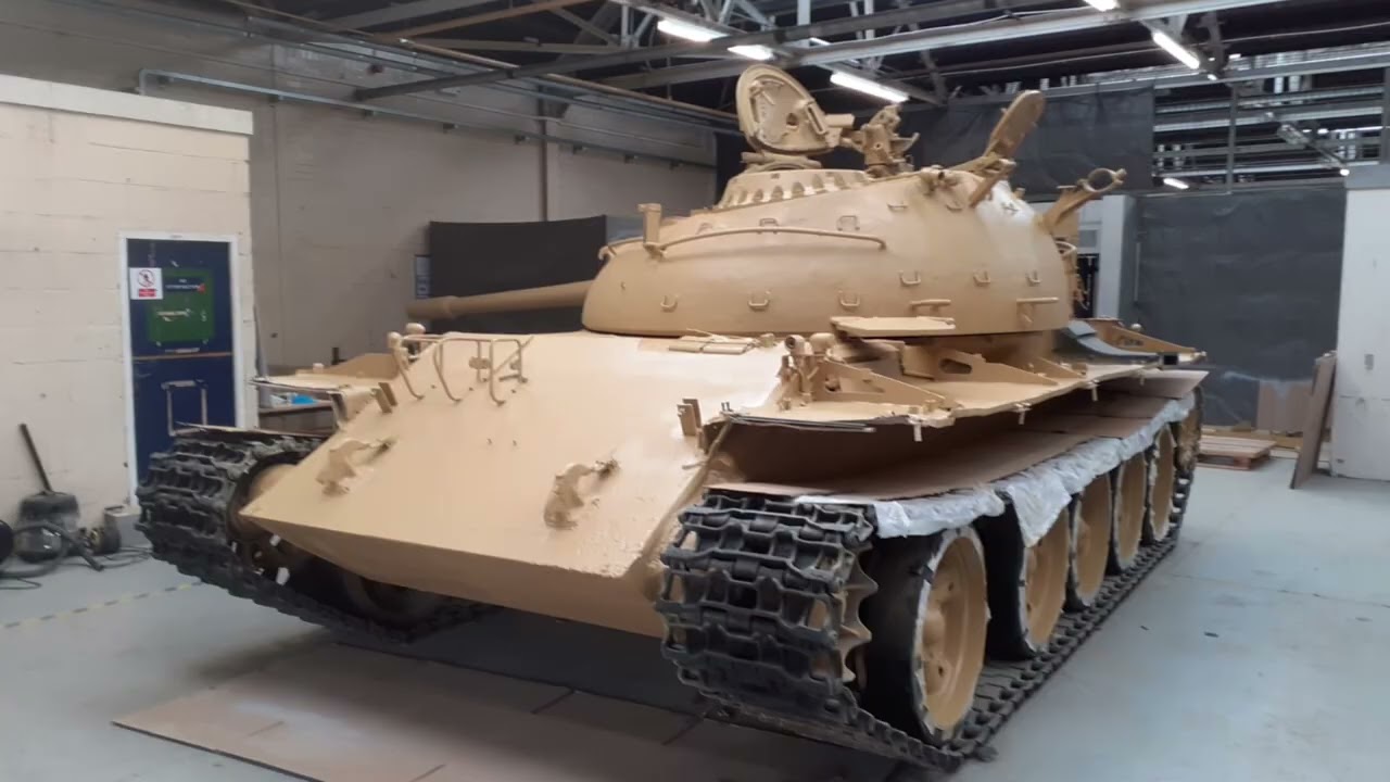 The first vehicle that we did as gate guard restoration 5 Rifles T55 