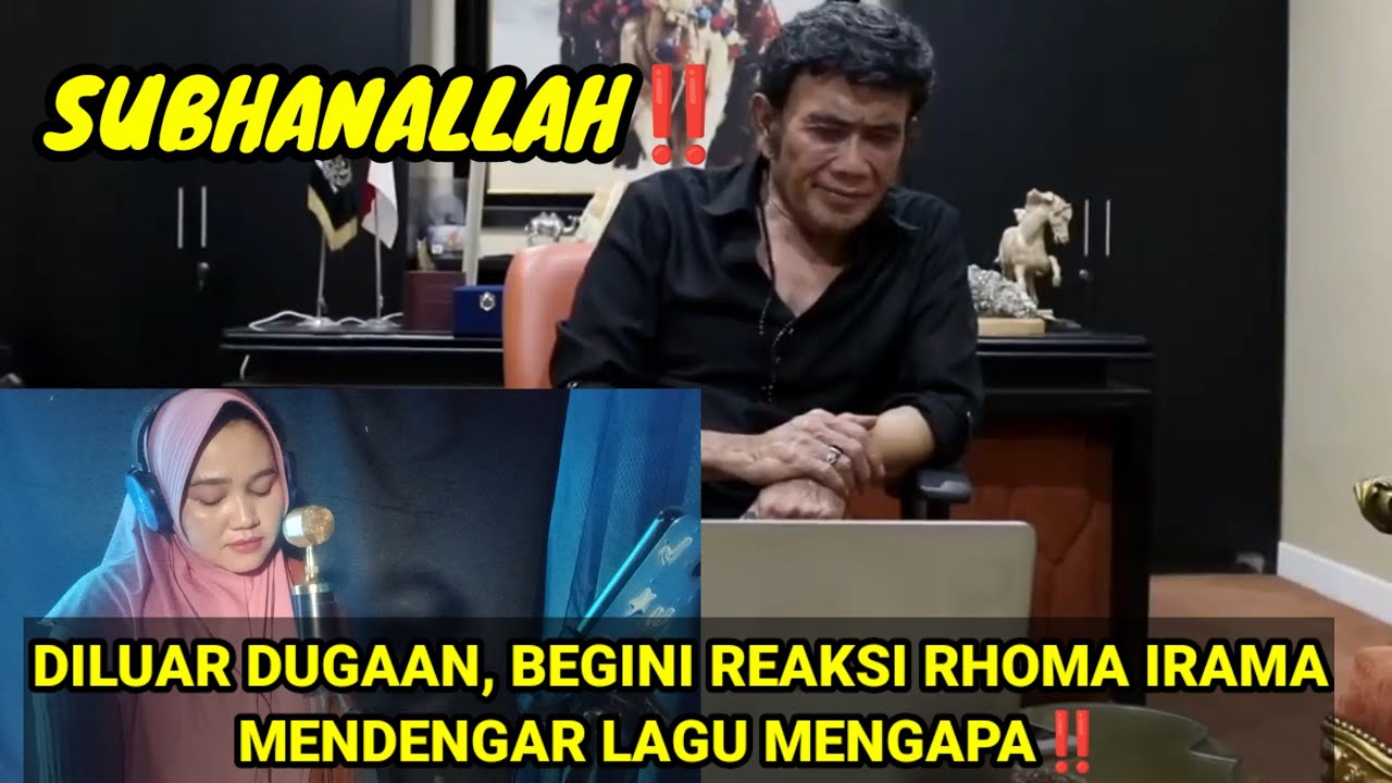 🔴REAKSI RHOMA IRAMA DENGAR LAGU MENGAPA versi RIA RETIKA | BIKIN MERINDING‼️