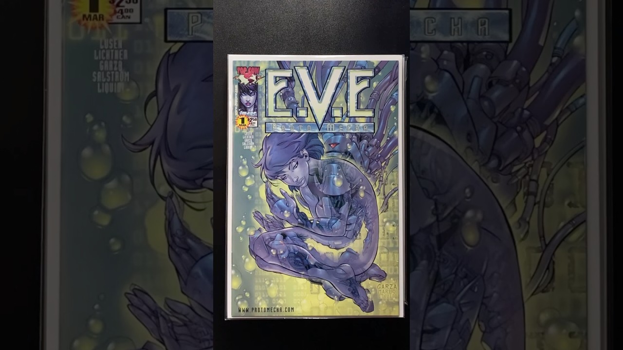 Image Comics/Top Cow Productions E.V.E Protomecha Comic Series Collection from Artist Ale Garza 2000