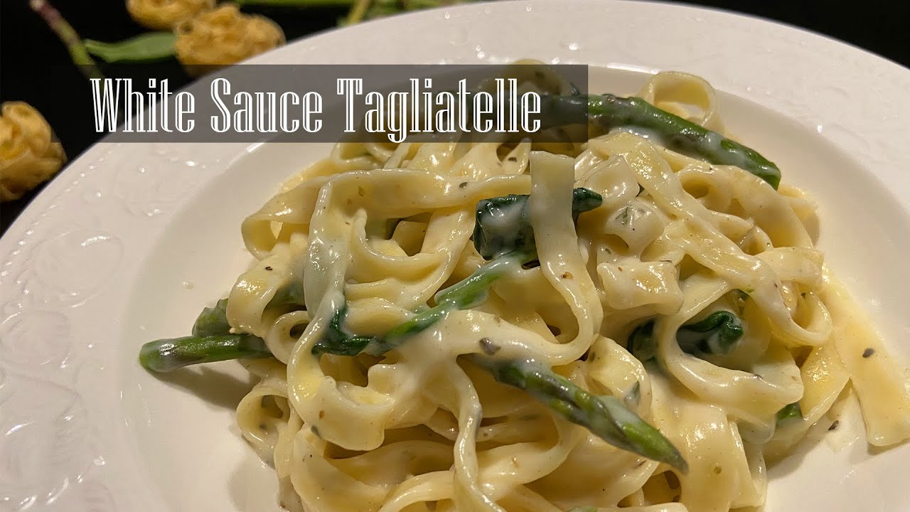 Tagliatelle in White Sauce || Cooking the Italian Way || Pasta in White Sauce Recipe - RKC