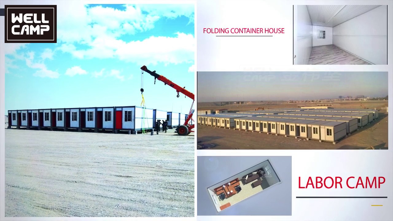 Wellcamp Container Houses for Hospital Isolation Room labor camp and Office
