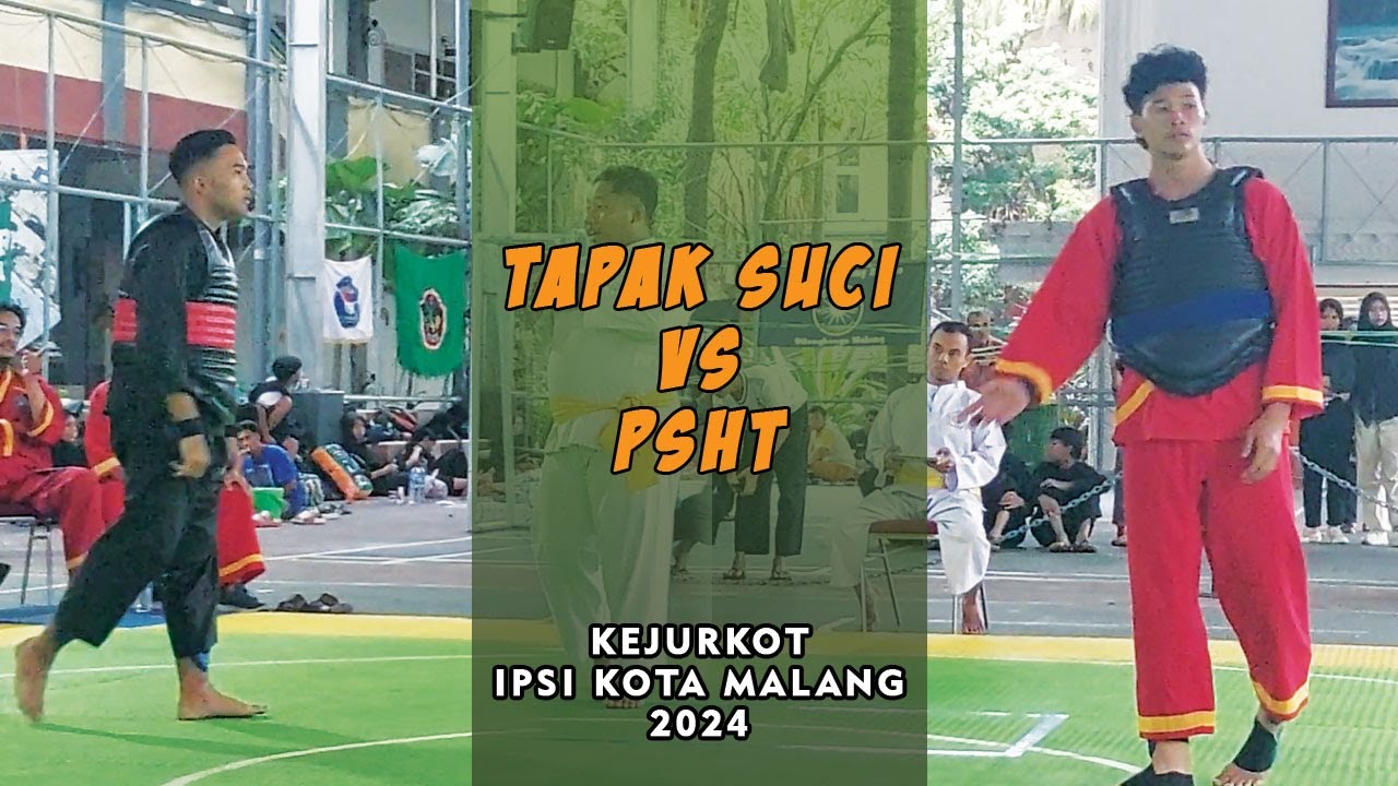 PSHT 🔴 VS 🔵 TAPAK SUCI | KEJURKOT IPSI KOTA MALANG 2024
