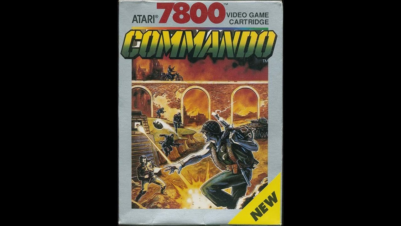 Atari 7800 - Commando (1989, Capcom)