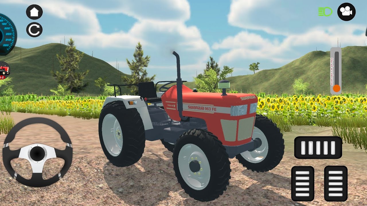 New model Swaraj 963 FE 4×4 tractor 🚜😱